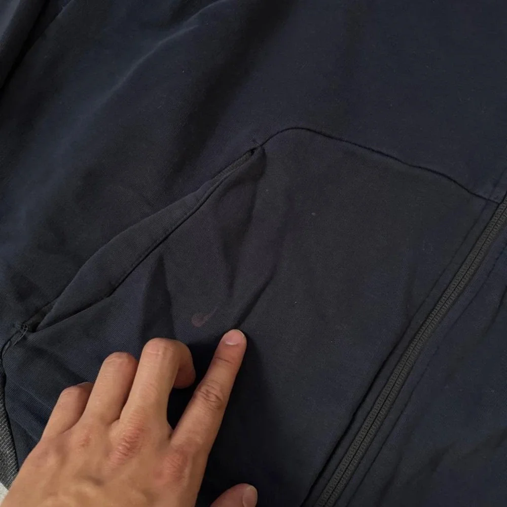 The North Face Navy Blue Zip Up Hoodie